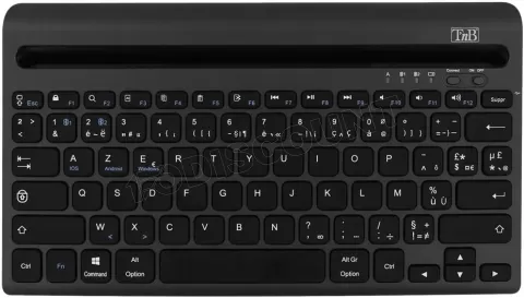 Photo de Clavier Bluetooth T'nB K-Smart pour tablettes et Smartphones (Noir)