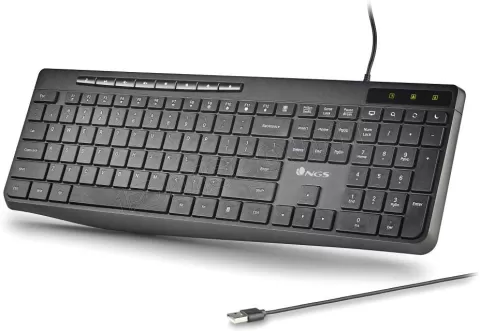 Photo de Clavier filaire NGS Spectra (Noir)