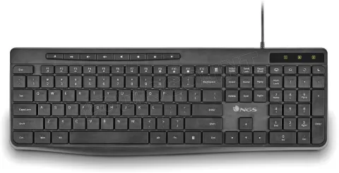 Photo de Clavier filaire NGS Spectra (Noir)