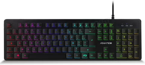 Photo de Clavier Gamer Advance GTA 210 RGB (Noir)