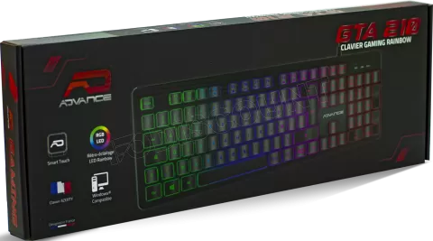 Photo de Clavier Gamer Advance GTA 210 RGB (Noir)