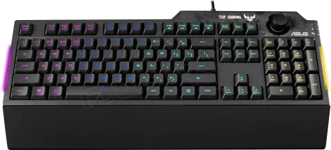 Photo de Clavier Gamer Asus Tuf Gaming K1 RGB (Noir)