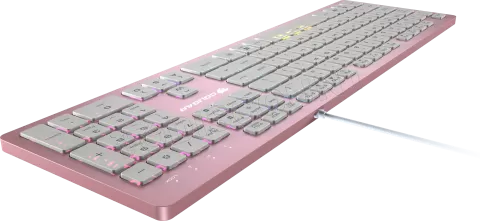 Photo de Clavier Gamer Cougar Vantar AX RGB (Rose)