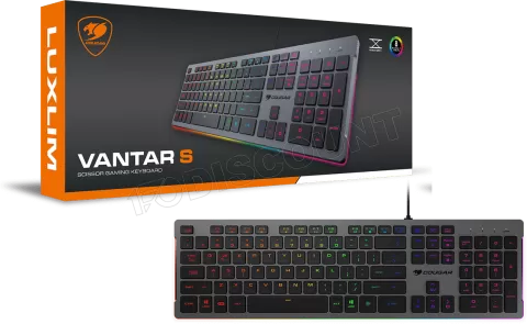 Photo de Clavier Gamer Cougar Vantar S RGB (Noir)