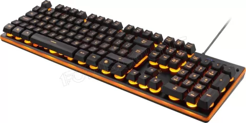 Photo de Clavier Gamer Deltaco GAM-021 LED orange (Noir)