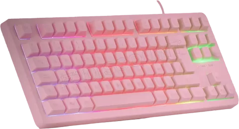 Photo de Clavier Gamer Mars Gaming MK023 RGB (Rose)