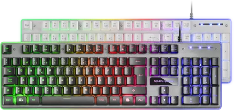 Photo de Clavier Gamer Mars Gaming MK220 RGB (Noir)