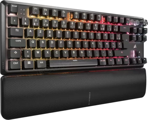 Photo de Clavier Gamer mécanique Corsair K70 Pro TKL RGB (Noir)