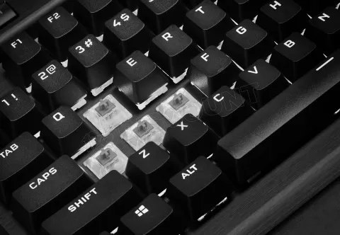 Photo de Clavier Gamer mécanique (Corsair OPX) Corsair K70 TKL Champions RGB (Noir)