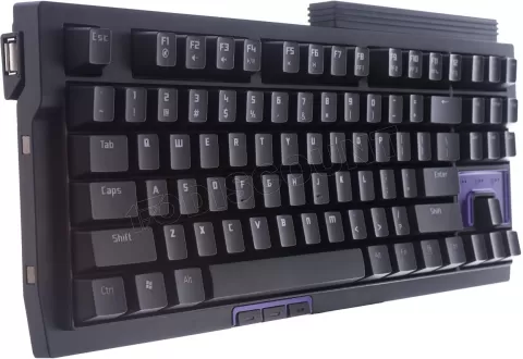 Photo de Clavier Gamer mécanique (Kailh Blue) Tesoro Tizona USB (Noir)