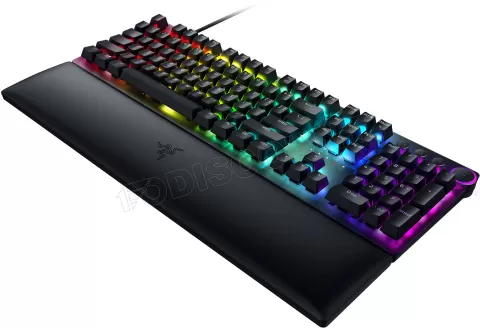 Photo de Clavier Gamer mécanique (Razer Optical Switch Purple) Razer Huntsman V2 RGB (Noir)