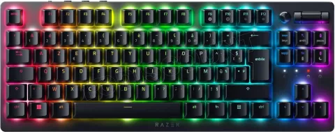 Photo de Clavier Gamer mécanique (Razer Optical Switch Red) Razer  DeathStalker V2 Pro Tenkeyless RGB (Noir)