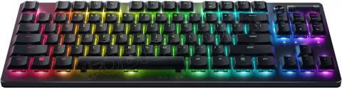 Photo de Clavier Gamer mécanique (Razer Optical Switch Red) Razer  DeathStalker V2 Pro Tenkeyless RGB (Noir)