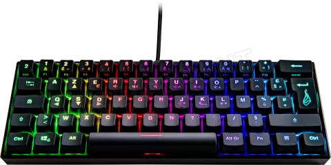 Photo de Clavier Gamer mécanique (Red Switch) Verbatim SureFire KingPin M1 RGB (Noir)