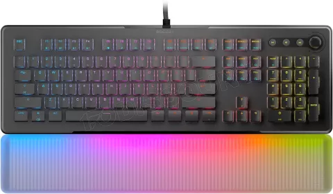 Photo de Clavier Gamer mécanique (Roccat Titan II Linear Red) Roccat Vulcan II Max RGB (Noir)