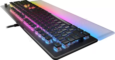 Photo de Clavier Gamer mécanique (Roccat Titan II Linear Red) Roccat Vulcan II Max RGB (Noir)