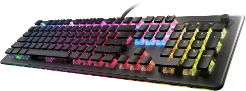 Photo de Clavier Gamer mécanique (Roccat Titan II Linear Red) Roccat Vulcan II Max RGB (Noir)