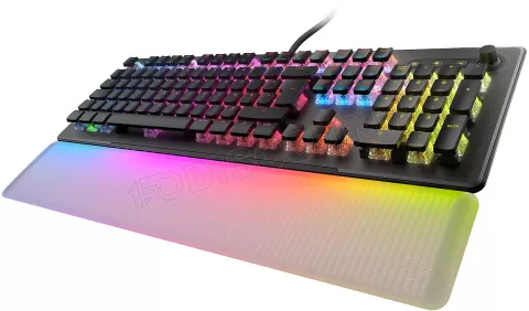 Photo de Clavier Gamer mécanique (Roccat Titan II Tactile Brown) Roccat Vulcan II Max RGB (Noir)