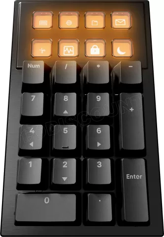 Photo de Clavier Gamer mécanique (Silent Linear) be quiet! Dark Mount RGB (Noir)