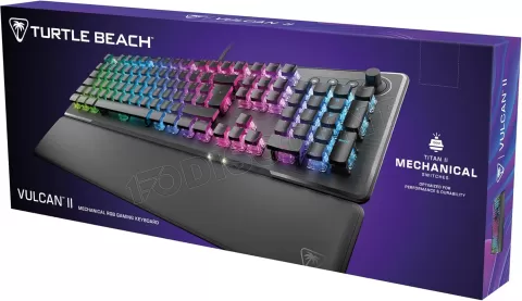 Photo de Clavier Gamer mécanique Turtle Beach Vulcan II RGB (Noir)