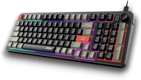 Photo de Clavier Gamer MSI Forge GK110 RGB (Noir)