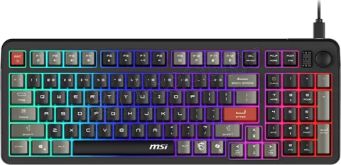 Photo de Clavier Gamer MSI Forge GK110 RGB (Noir)