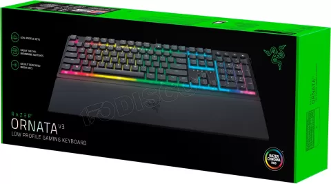 Photo de Clavier Gamer Razer Ornata V3 RGB (Noir)