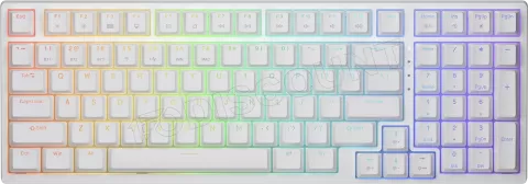 Photo de Clavier Gamer sans fil mécanique Cougar Ultimus Pro RGB (Blanc)