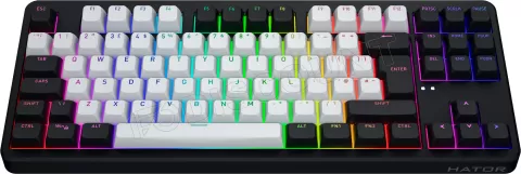 Photo de Clavier Gamer sans fil mécanique (Hator Aurum Linear) Hator Rockfall 3 TKL RGB (Noir)