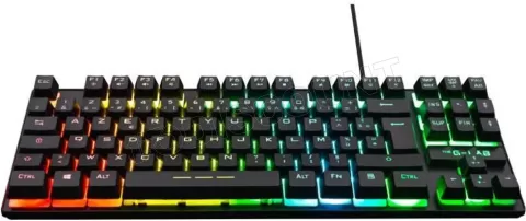 Photo de Clavier Gamer The G-Lab Keyz Caesium TKL RGB (Noir)