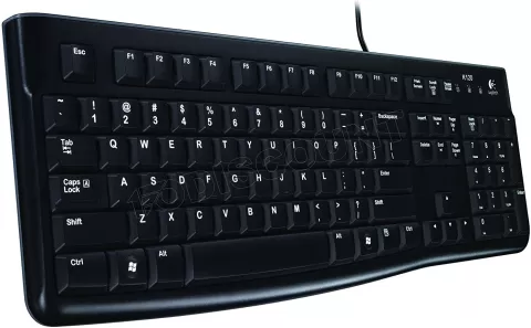 Photo de Clavier Logitech K120 Qwerty USB (OEM) (Noir)