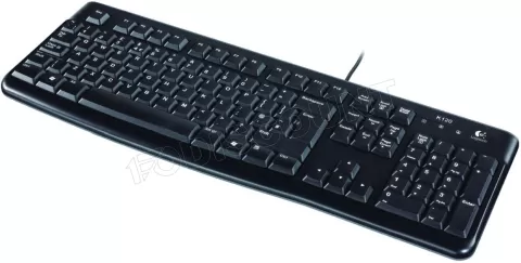 Photo de Clavier Logitech K120 Qwerty USB (OEM) (Noir)