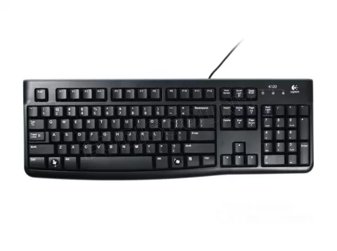 Photo de Clavier Logitech K120 USB (OEM) (Noir)