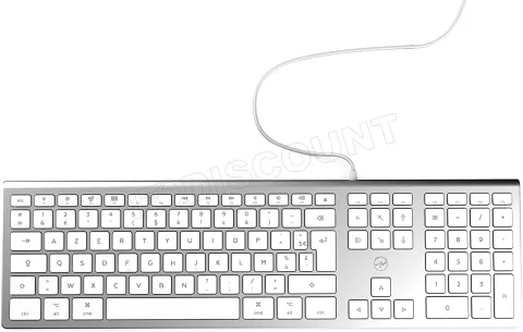 Photo de Clavier Mobility Lab + 2 ports USB compatible Mac (Gris)