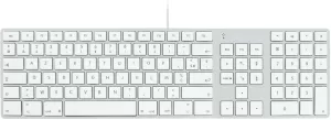 Photo de Clavier Mobility Lab Design Touch USB compatible Mac (Blanc)