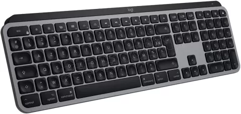 Photo de Clavier sans fil Bluetooth Logitech MX Keys pour Mac (Gris)