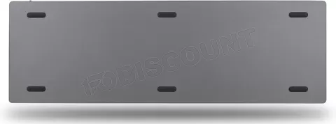 Photo de Clavier sans fil Bluetooth NGS Fortune-BT (Noir/Gris)