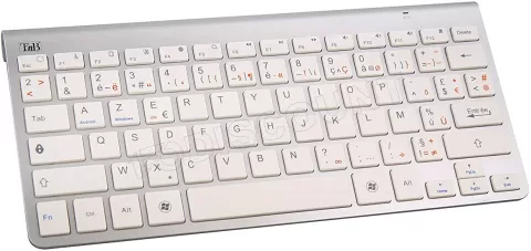 Photo de Clavier sans fil Bluetooth T'nB K-Blue (Argent/Blanc)