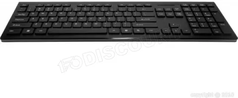 Photo de Clavier sans fil Dacomex K250W (Noir)