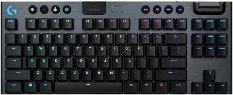 Photo de Clavier sans fil Gamer Logitech G915 TKL RGB (Noir)