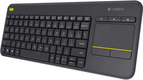 Photo de Clavier sans fil Logitech K400 Plus Wireless Touch (Noir)