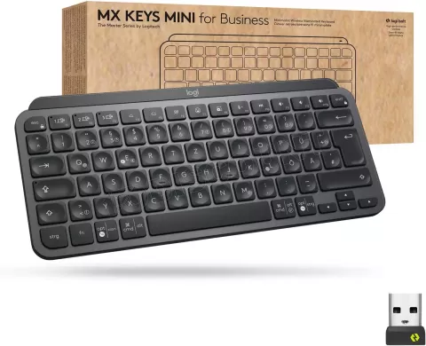 Photo de Clavier sans fil Logitech MX Keys Mini (Noir)