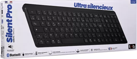 Photo de Clavier sans fil T'nB Silent Pro (Noir)
