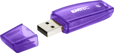 Photo de Clé USB 2.0 Emtec C410 Color Mix - 8Go (Violet)