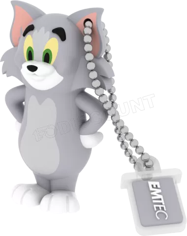 Photo de Clé USB 2.0 Emtec HB102 Hanna Barbera Tom - 16Go (Gris)