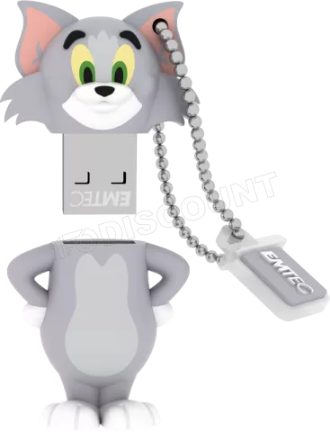 Photo de Clé USB 2.0 Emtec HB102 Hanna Barbera Tom - 16Go (Gris)