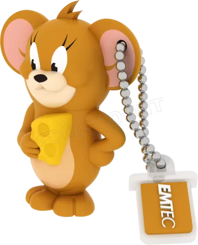 Photo de Clé USB 2.0 Emtec HB103 Hanna Barbera Jerry - 16Go (Marron)