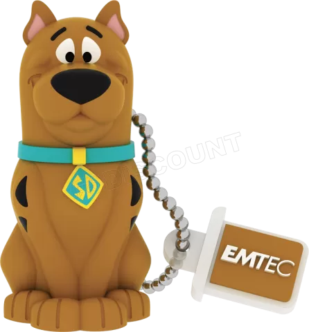 Photo de Clé USB 2.0 Emtec HB106 Hanna Barbera Scooby-Doo - 16Go (Marron)