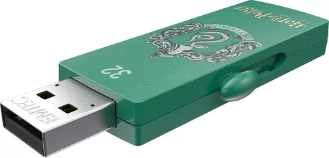 Photo de Clé USB 2.0 Emtec M730 Harry Potter Serpentard - 32Go (Vert)