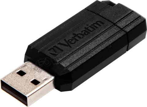 Photo de Clé USB 2.0 Verbatim PinStripe - 32Go (Noir)